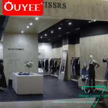 Latest Design Clothing Stores Supplies Women Clothing Store Showcase,Women Clothing Shop Cabinet